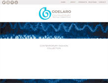Tablet Screenshot of odelaro.com